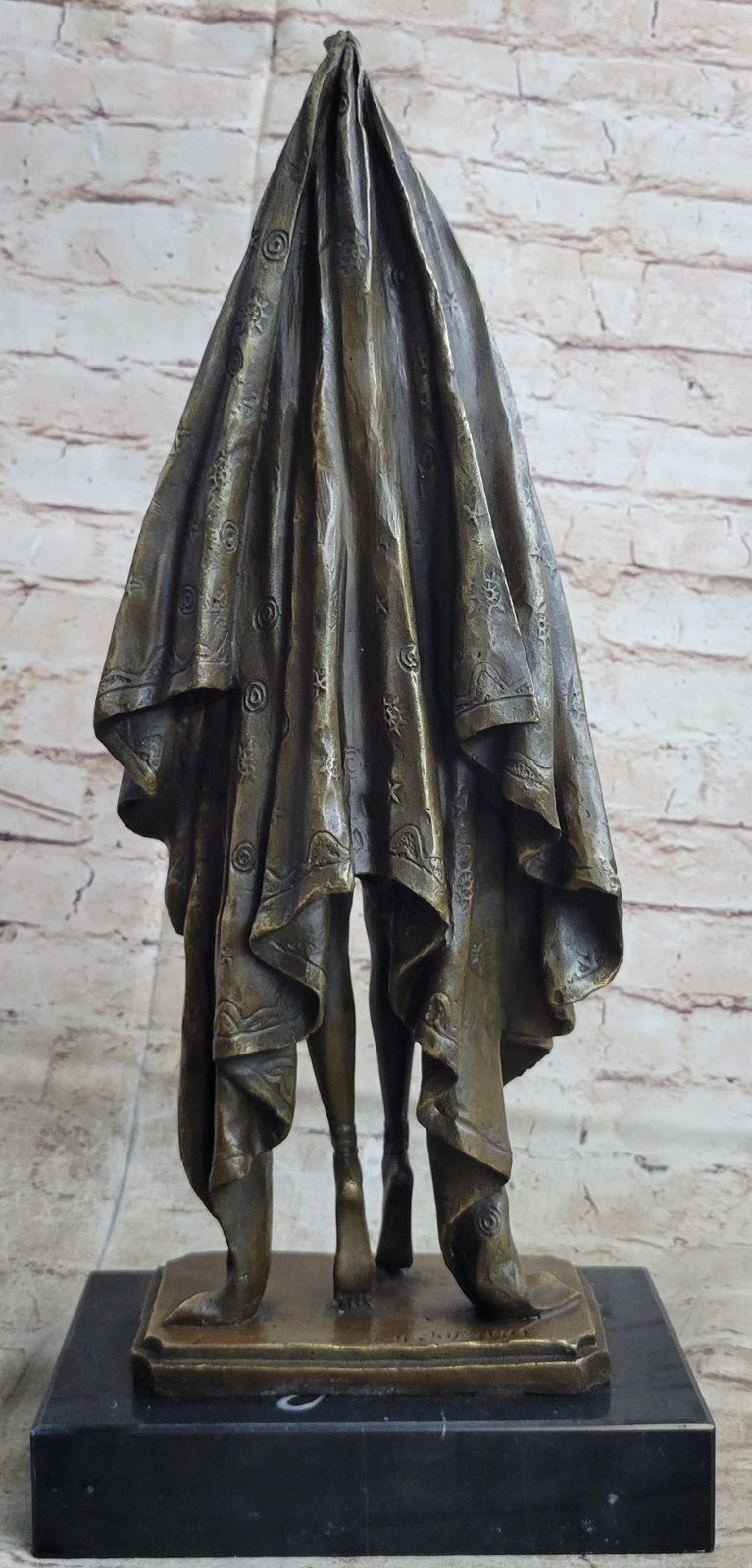 Handcrafted bronze sculpture SALE Large Deco Art Dancer Egyptian Chiparus Figure