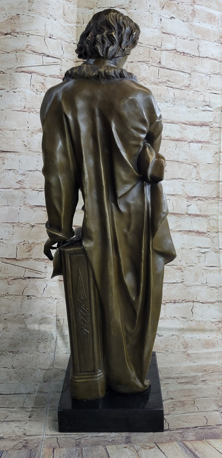 Chopin Music Statue Home Decor Male Figurines Bronze Sculpture Sale