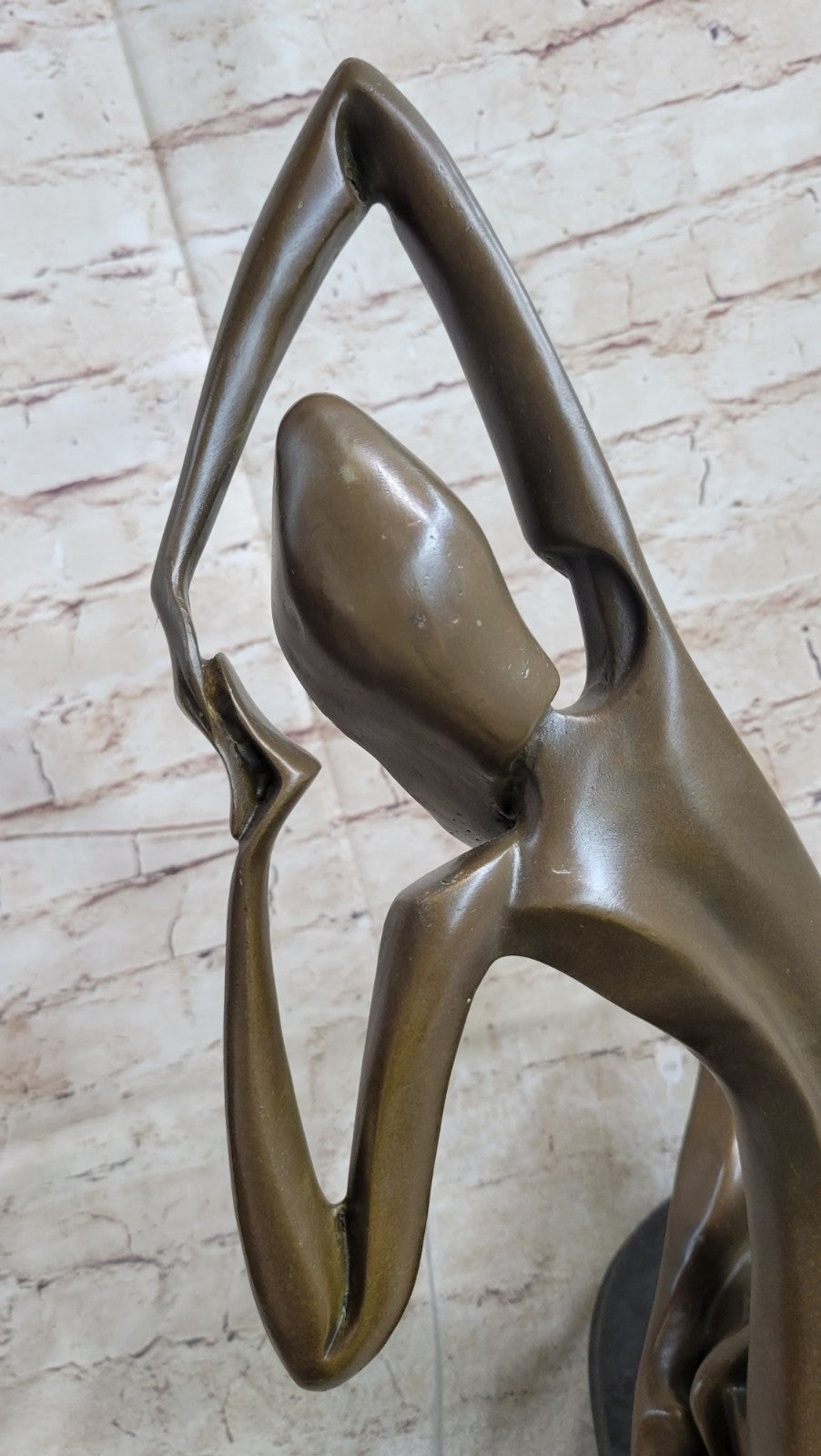 Handcrafted bronze sculpture SALE Vitaleh By Female Abstract Nude Art Modern