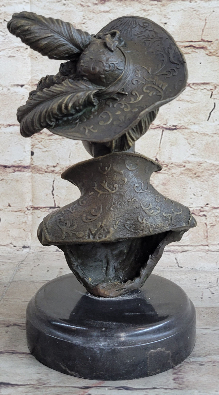 Buy Noee Bronze Art Deco Nouveau "Iris" Bust Sculpture – Gerome