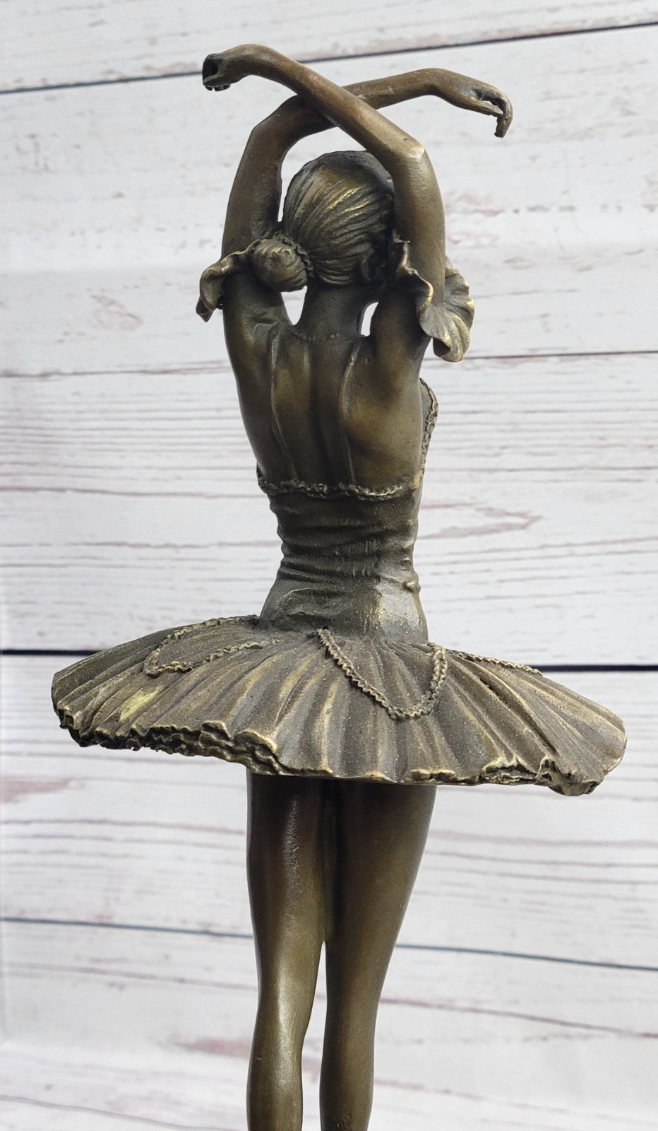 Bronze Handcrafted Art  Sculpture Prima Ballerina Dancer Ballet Statue Metal
