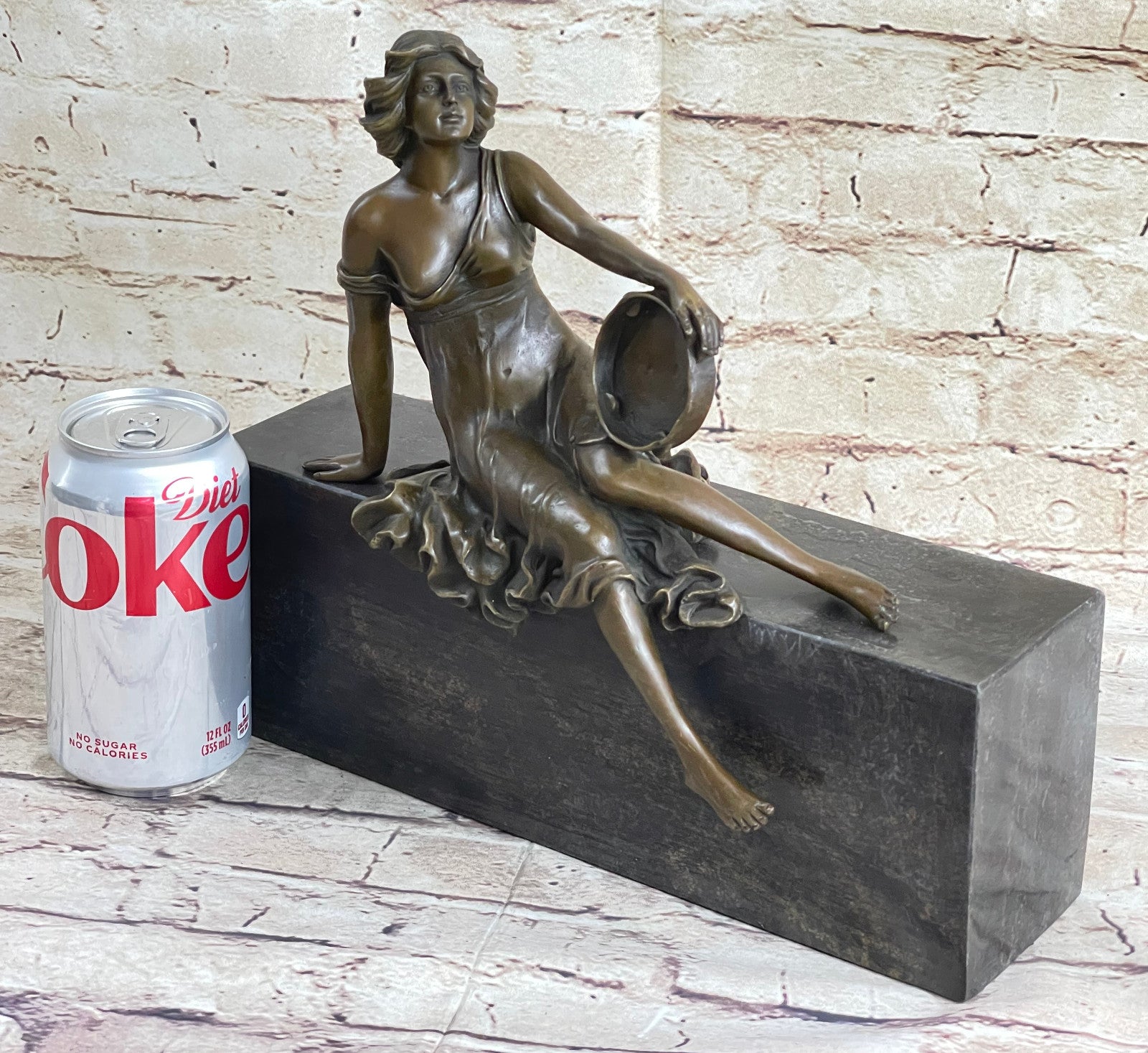 Buy Erotic Semi-Nude Female Bronze Sculpture – Milo Figurine Art Decor Sale