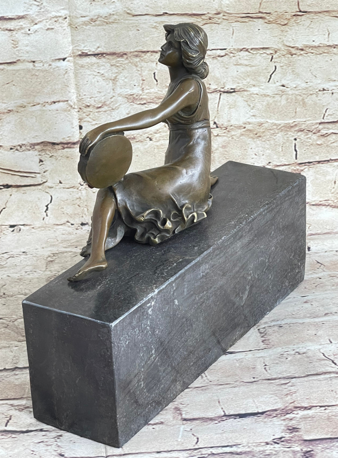 Buy Erotic Semi-Nude Female Bronze Sculpture – Milo Figurine Art Decor Sale