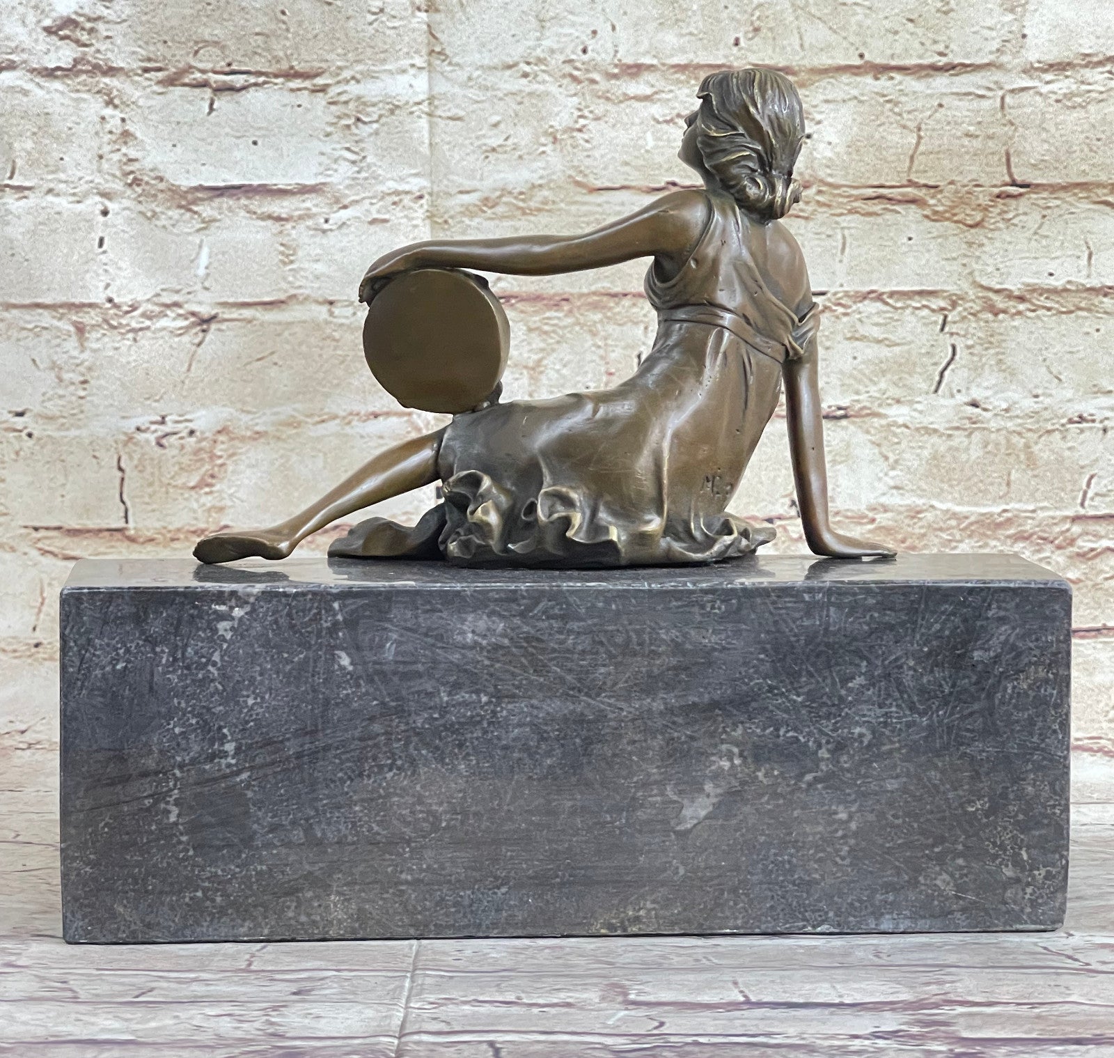 Buy Erotic Semi-Nude Female Bronze Sculpture – Milo Figurine Art Decor Sale