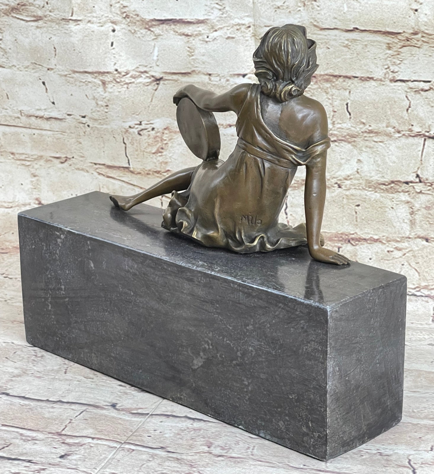 Buy Erotic Semi-Nude Female Bronze Sculpture – Milo Figurine Art Decor Sale