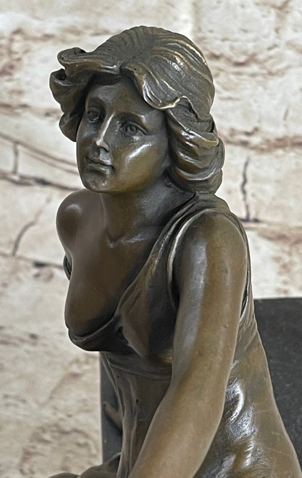 Buy Erotic Semi-Nude Female Bronze Sculpture – Milo Figurine Art Decor Sale