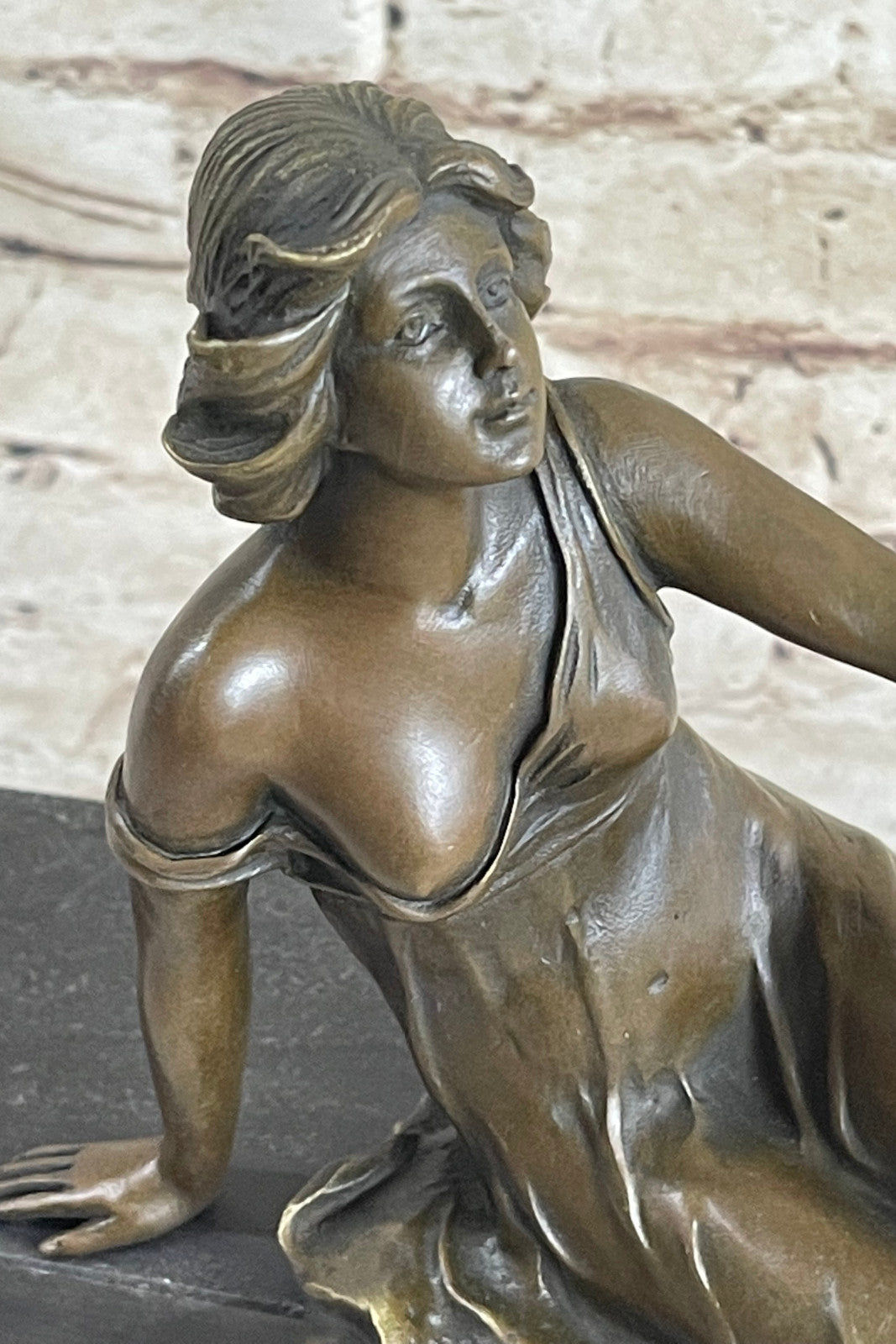 Buy Erotic Semi-Nude Female Bronze Sculpture – Milo Figurine Art Decor Sale