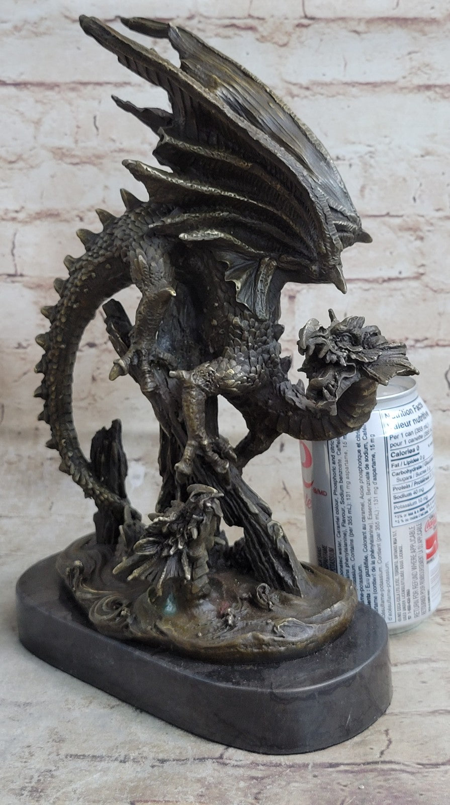 Handcrafted bronze sculpture SALE Art Asian Chinese Dragon Home Decoration Decor