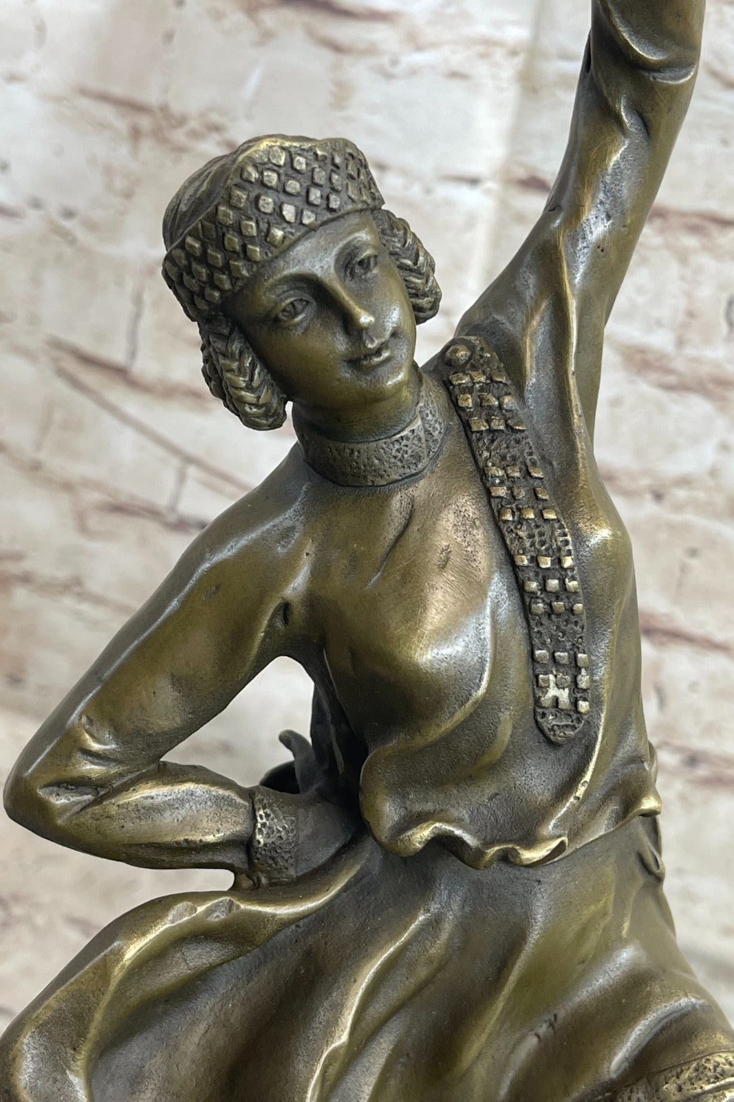 Handcrafted Bronze Sculpture of Marble Dancer – Sale by Local Russian Artist Zach Bruno