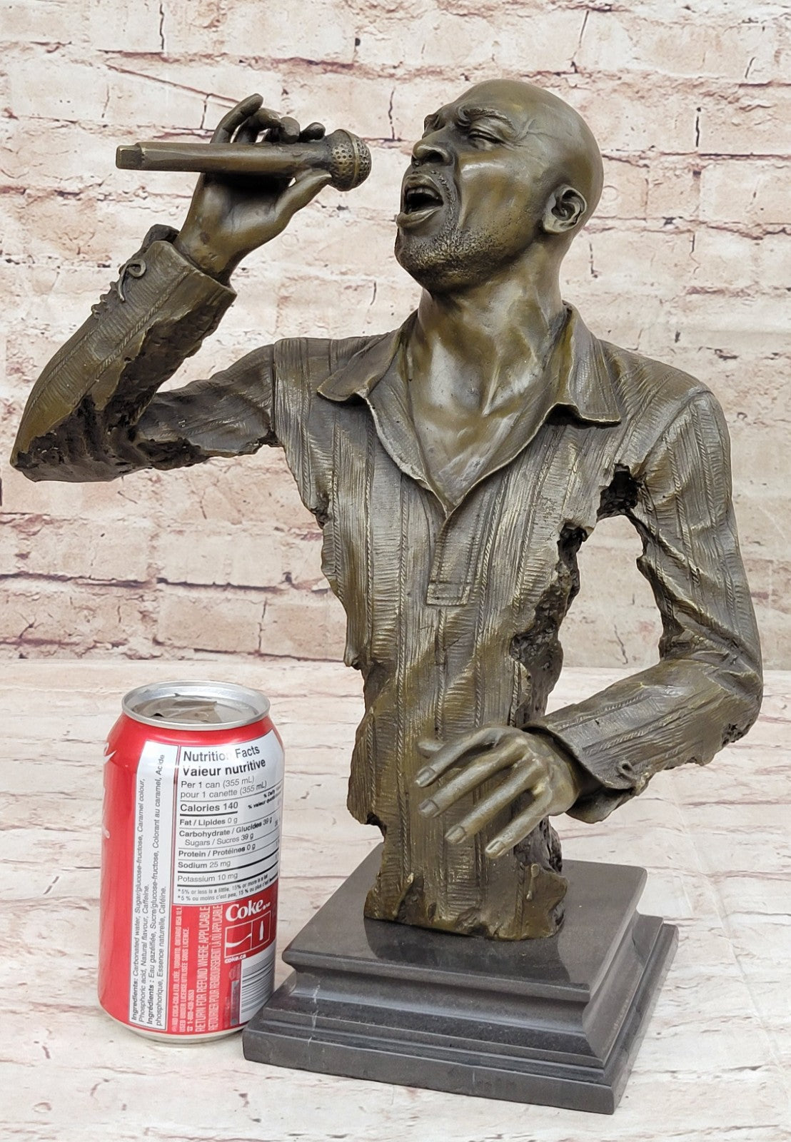 Art Deco Handcrafted American Black Singer Home Office Decoration European Decor