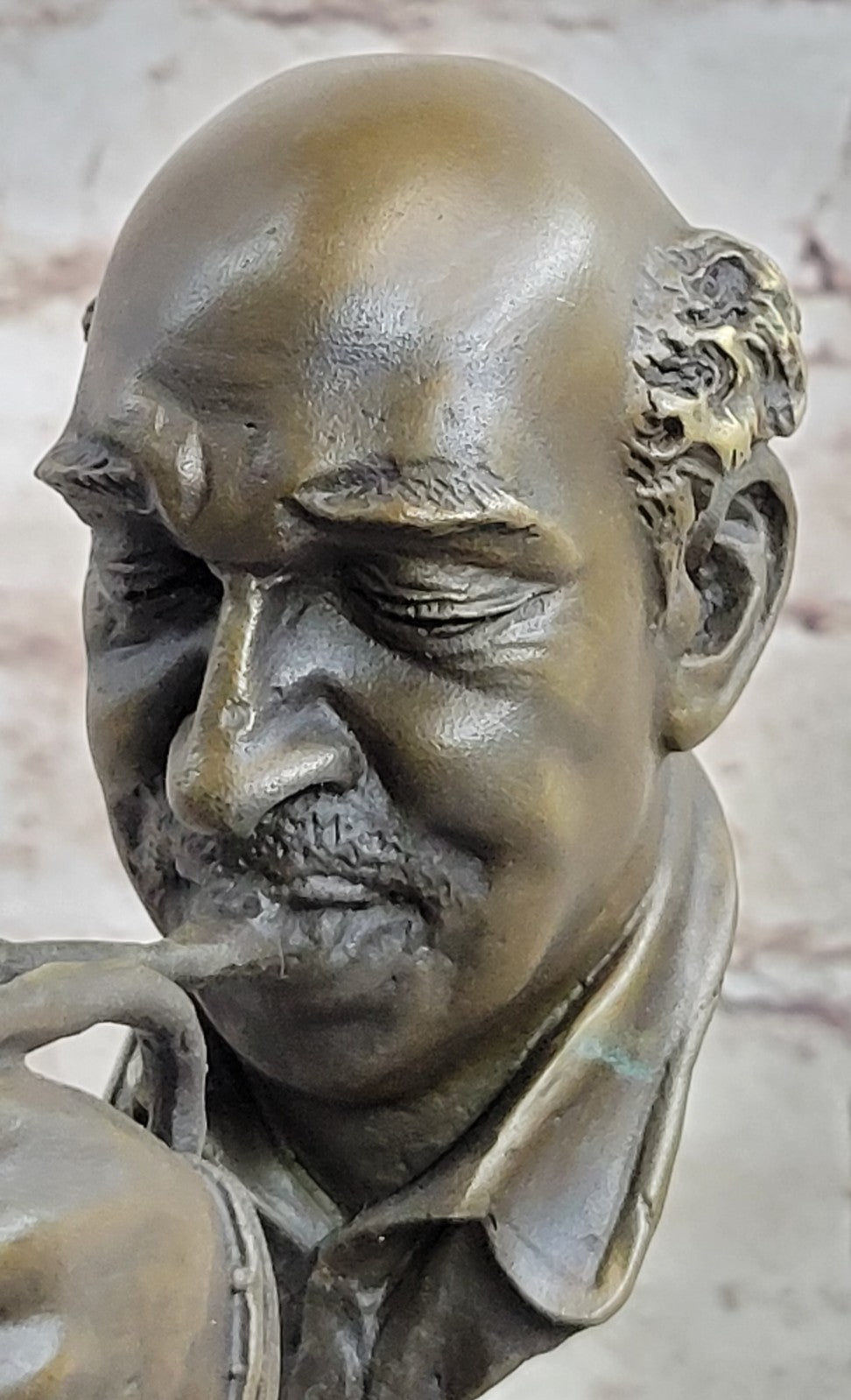 Supreme-African American Musician Hot Cast Music Art Deco Bronze Sculpture Figure