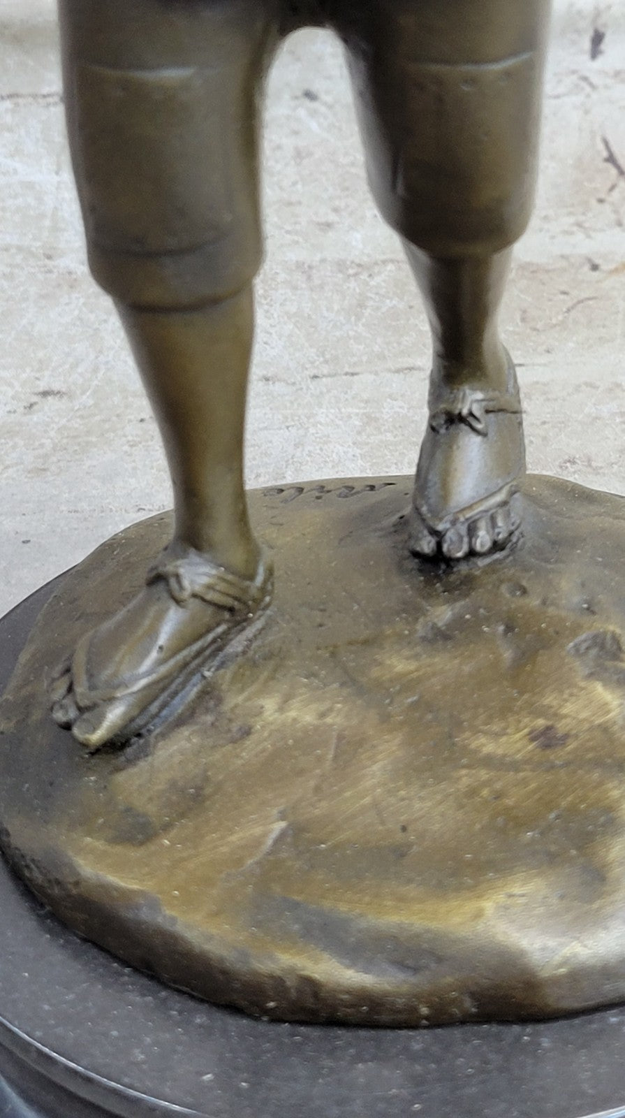 Original Milo Young Asian Boy Walking From School Bronze Sculpture – Elegant Collectible Statue for Sale