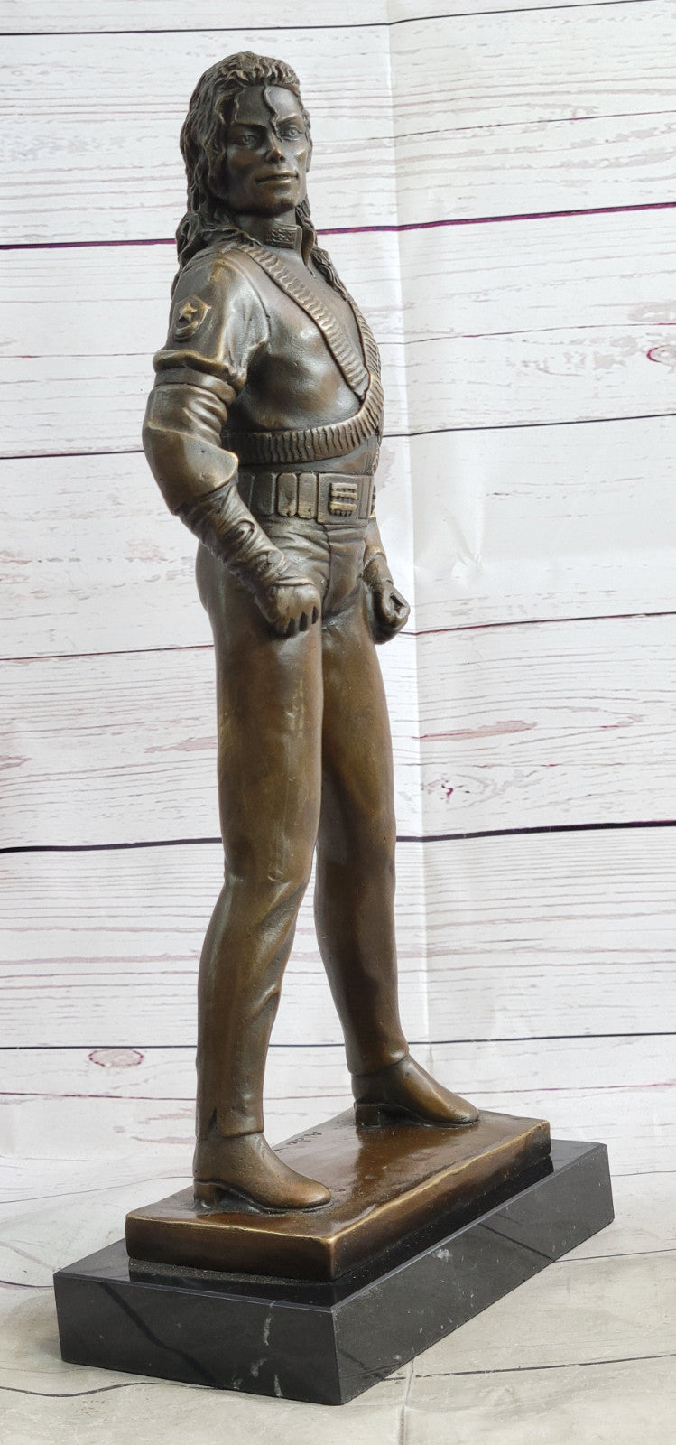 Buy Michael Jackson Handcrafted Bronze Statue – Aldo Vitaleh Tribute Sale