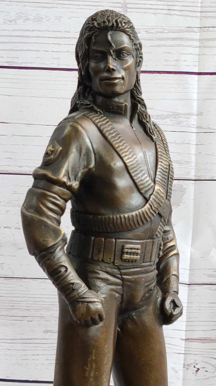 Buy Michael Jackson Handcrafted Bronze Statue – Aldo Vitaleh Tribute Sale