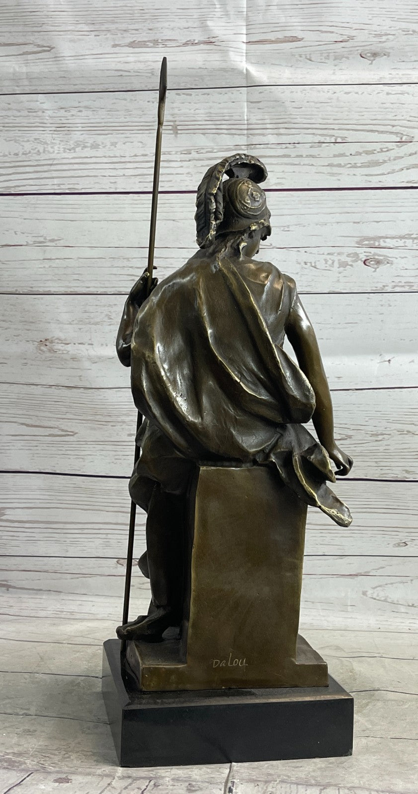 Buy Greek Bronze Athena Sculpture – Large Goddess of Wisdom & War Statue with Marble Base | Limited Edition Art Sale