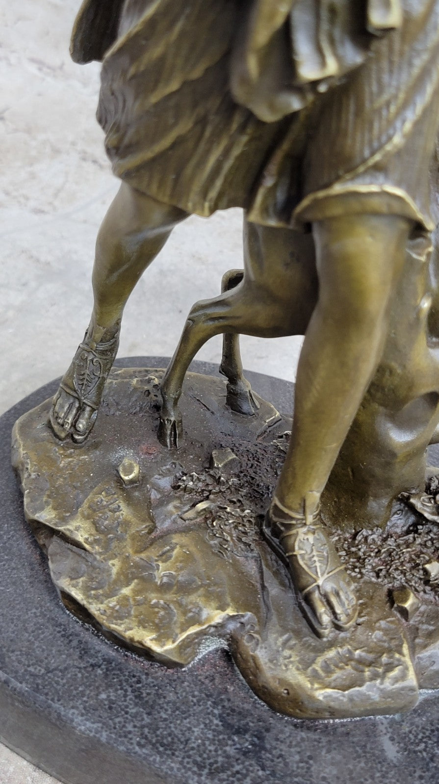 Buy 12" Hot Cast Diana The Huntress Bronze Sculpture – Artemis Goddess Statue Sale