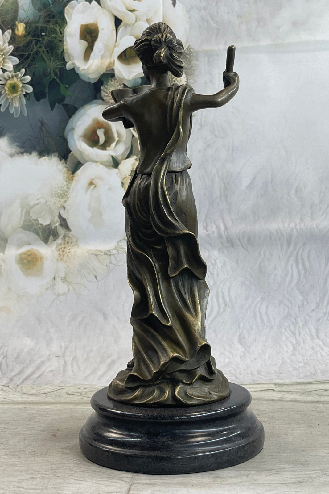 Wisdom Hero Peace Goddess Athena Handcrafted bronze sculpture SALE Marble Figure