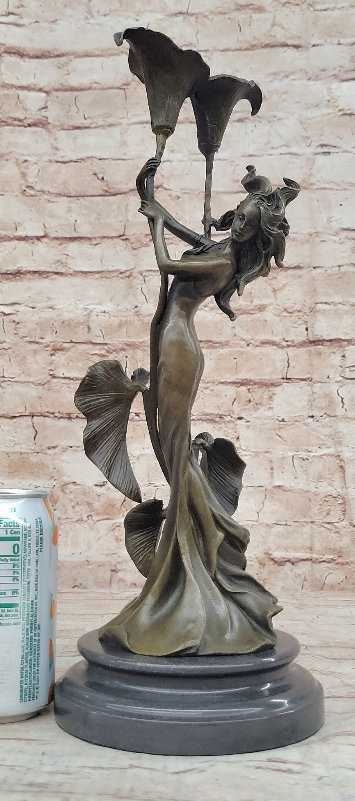 Fine Art Bronze Statue of Goddess Beauty Collectible Figurine Gift