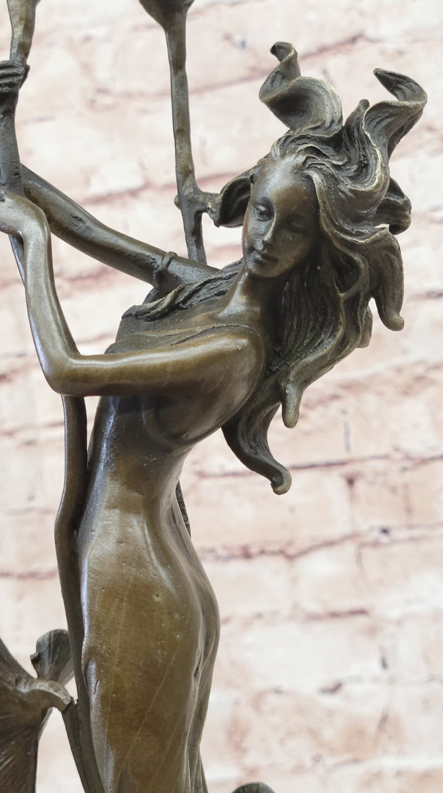 Fine Art Bronze Statue of Goddess Beauty Collectible Figurine Gift