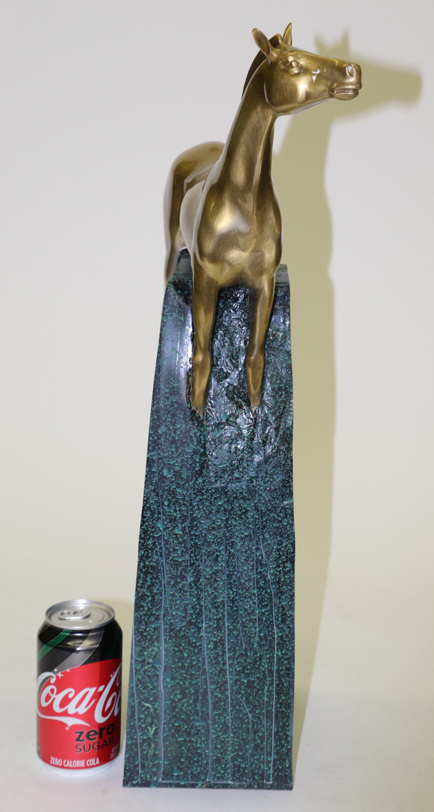 Genuine Bronze Masterpiece Abstract Modern Art Mid Century Horse Sculpture
