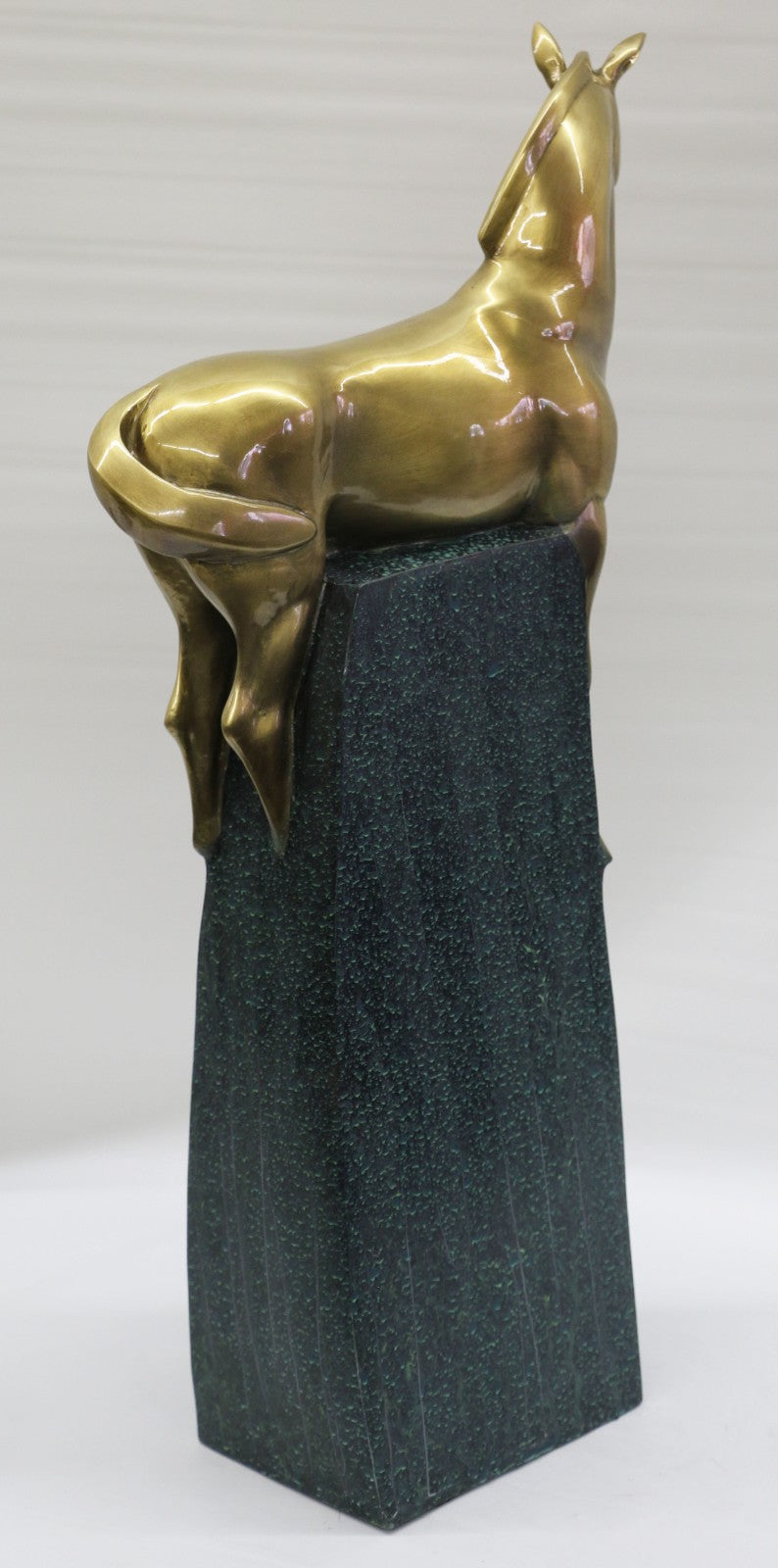 European Design Sitting Thoroughbred Horse Cast Bronze Garden Statue Figure DEAL