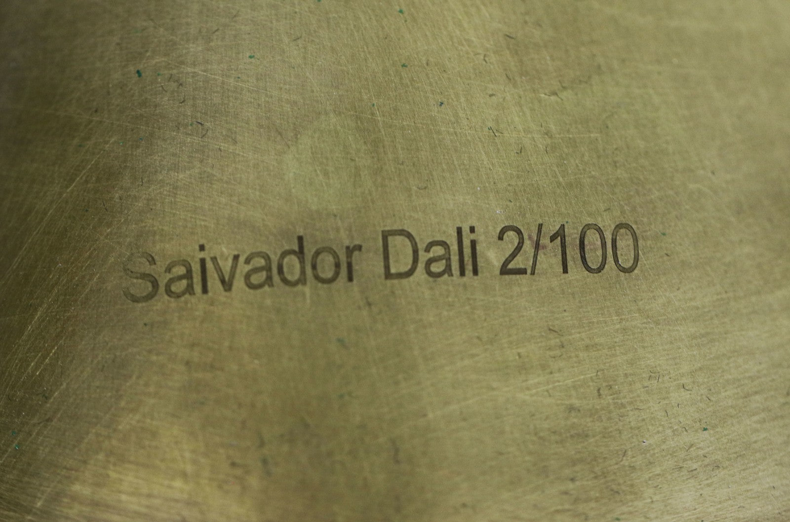Rare Surreal Bronze Sculpture, signed, Salvador Dali Picasso era Figurine