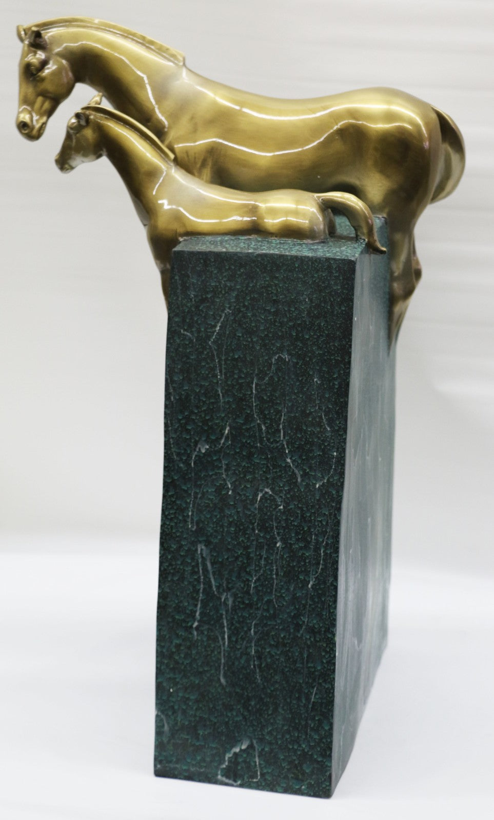 Lazy Day of Summer By Miguel Lopez Large Horse and Colt Bronze Sculpture Statue