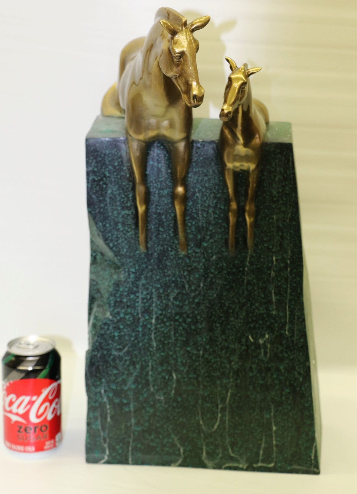 Lazy Day of Summer By Miguel Lopez Large Horse and Colt Bronze Sculpture Statue