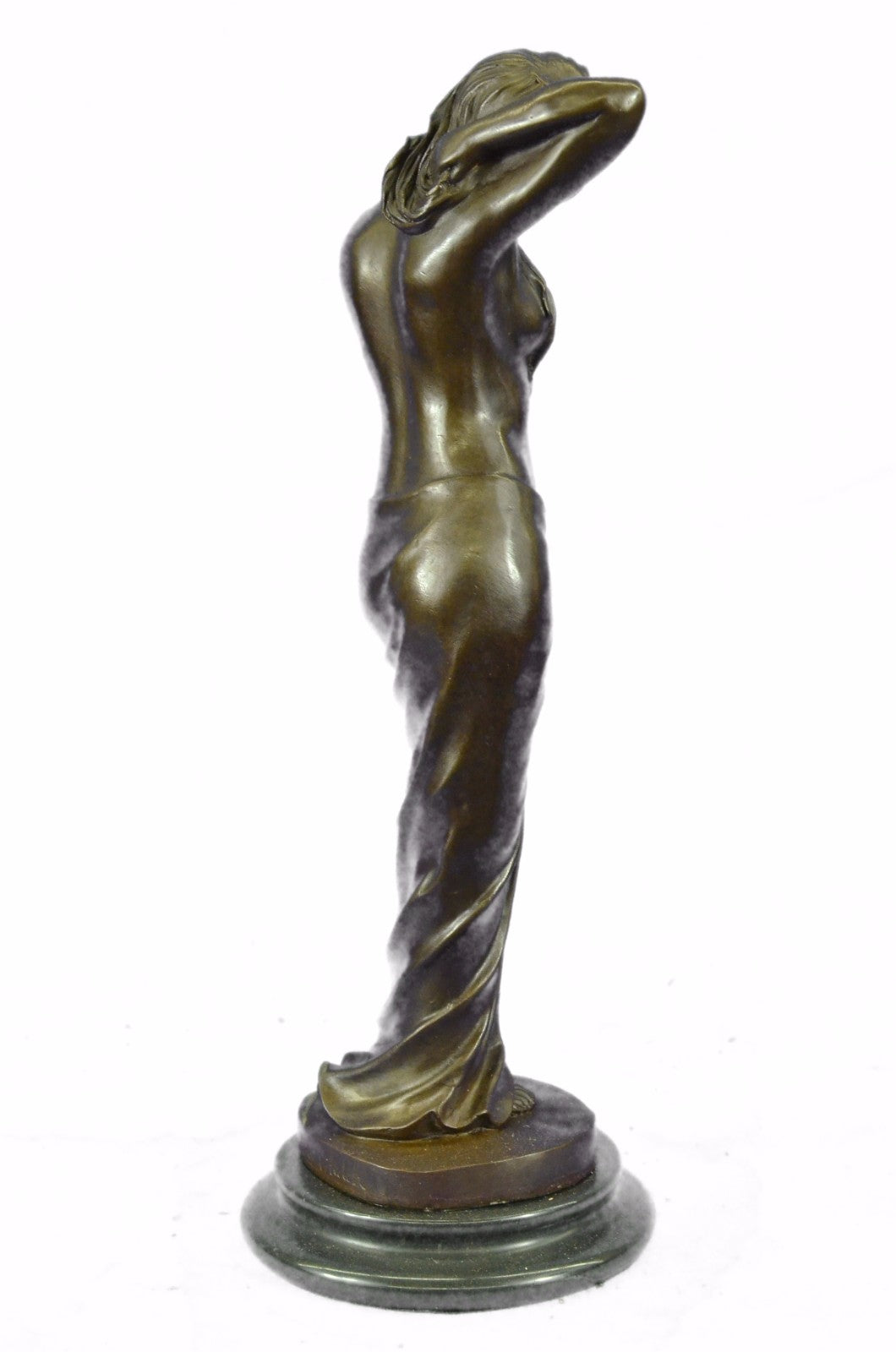 Original Sea Goddess by Italian Renowned Artist Aldo Vitaleh Bronze Sculpture