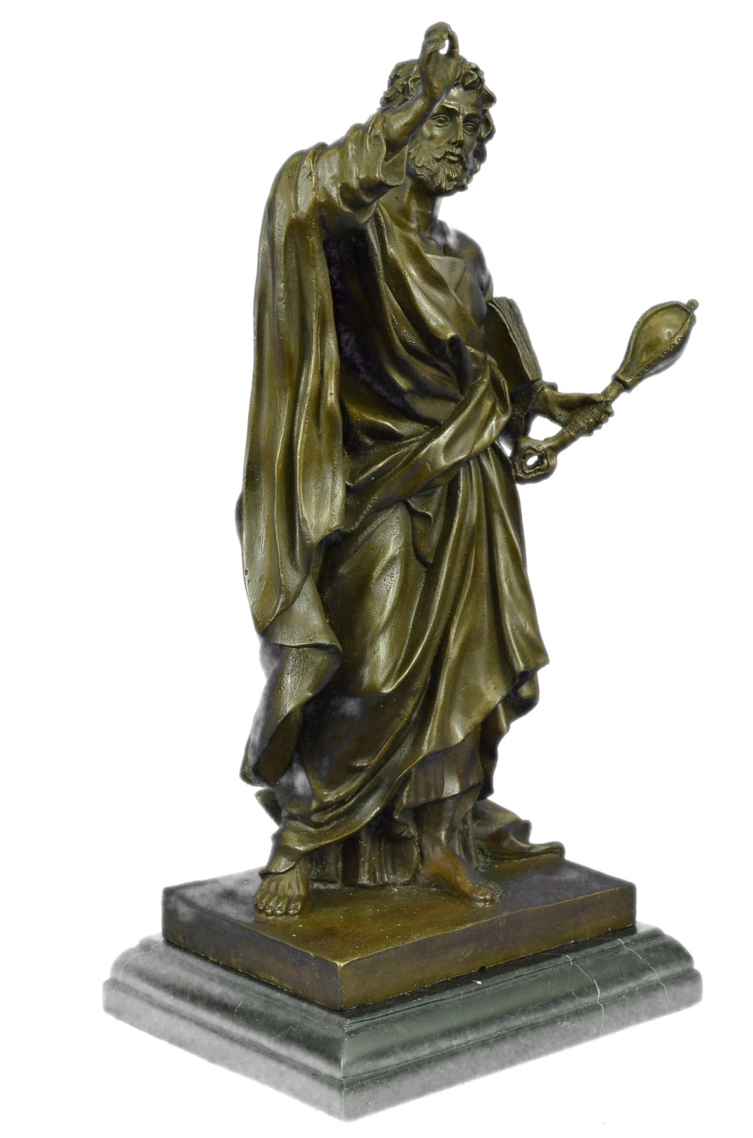 Handcrafted Bronze Sculpture “Saint Paul the Apostle” – Large Religious Jesus Church Statue | Limited-Time Sale