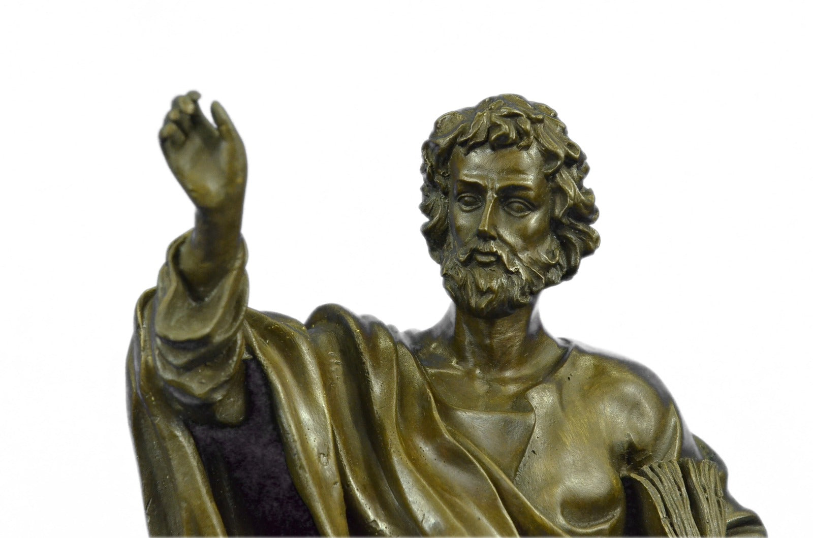 Handcrafted Bronze Sculpture “Saint Paul the Apostle” – Large Religious Jesus Church Statue | Limited-Time Sale