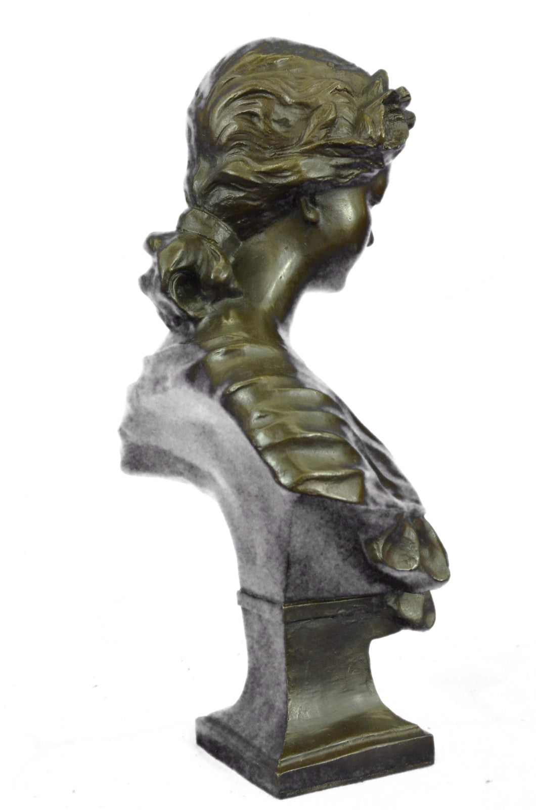 Handcrafted Detailed Beautiful Girl Mothers Day Gift Bronze Home office Decor