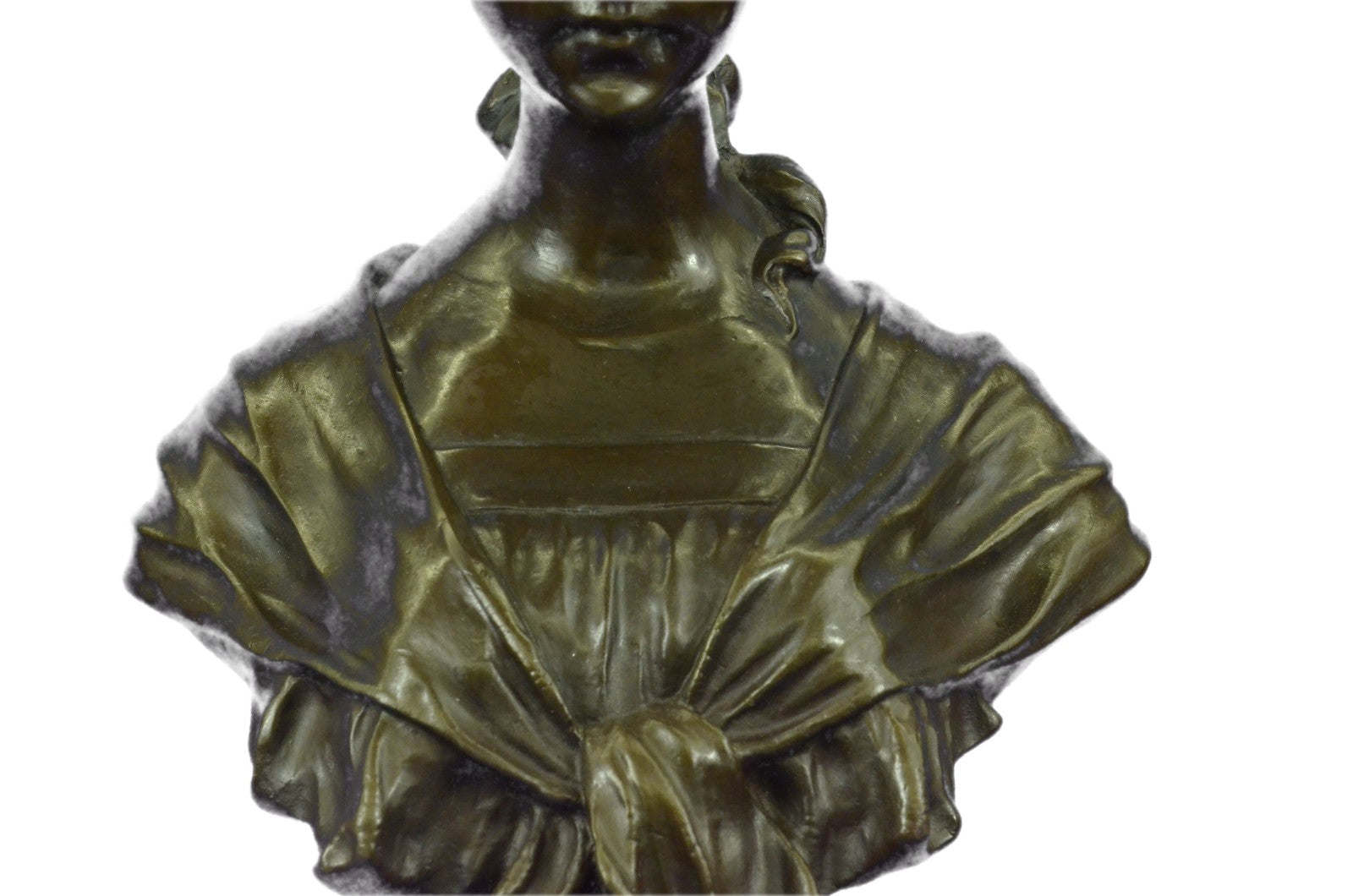 Handcrafted Detailed Beautiful Girl Mothers Day Gift Bronze Home office Decor