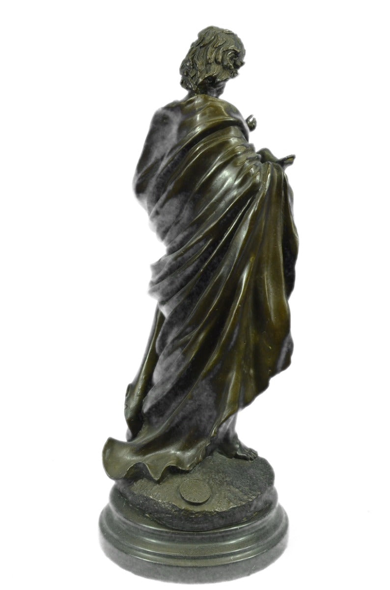 Handcrafted bronze sculpture SALE Jes Baby Holding Joseph Valli Original