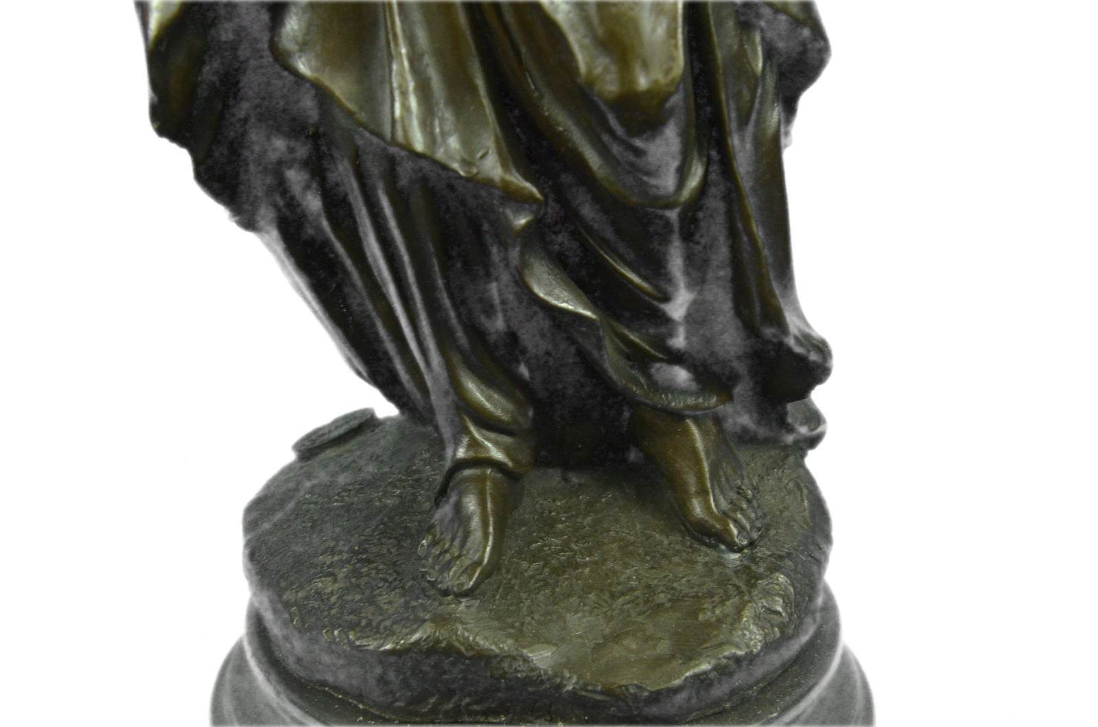 Handcrafted bronze sculpture SALE Jes Baby Holding Joseph Valli Original