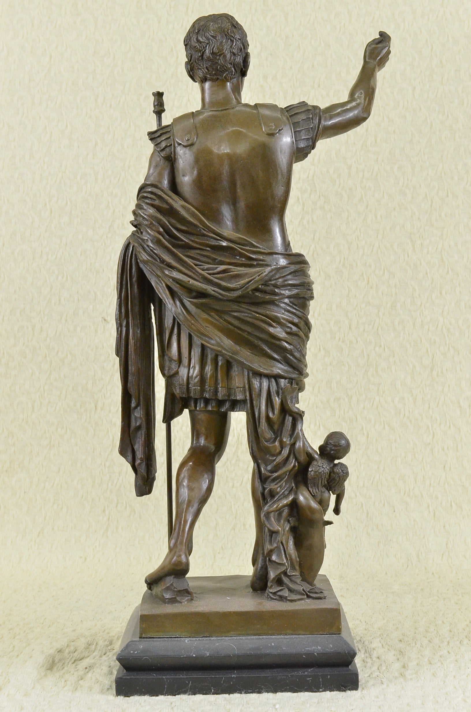 Limited Edition Julius Caesar Bronze Sculpture – Signed Classic Large Artwork Statue for Sale