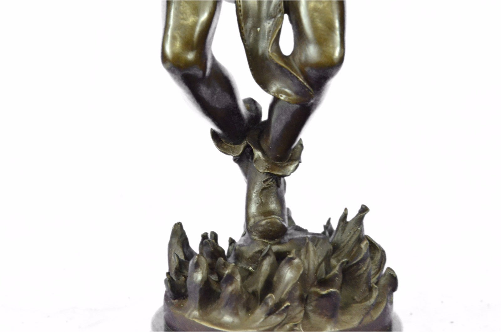 Native American Indian Art Chief Eagle Bust Bronze Marble Statue Gallery Art 18