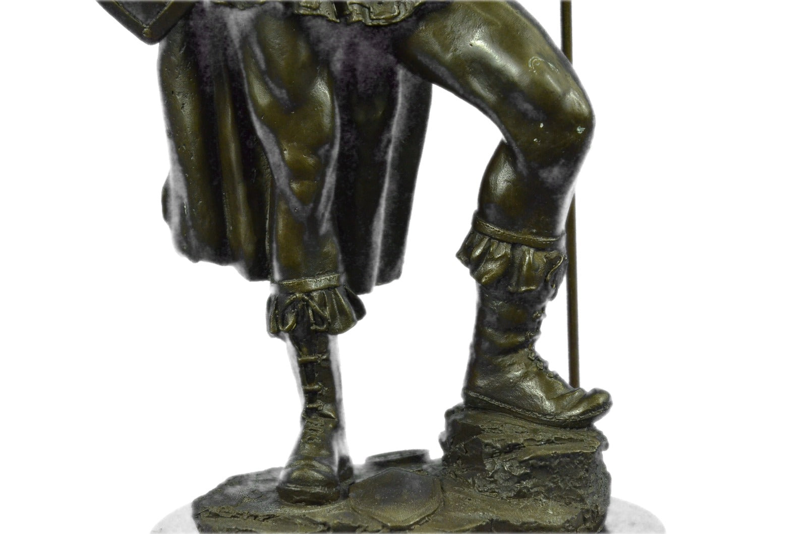 MASSIVE ROMAN Ancient Bronze Figurine / Statuette - Hand Made Sculpture