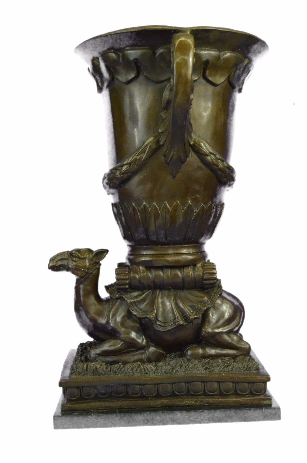 Handcrafted Camel Desert Dubai Arabian Camel Planter Bronze Figurine Figure