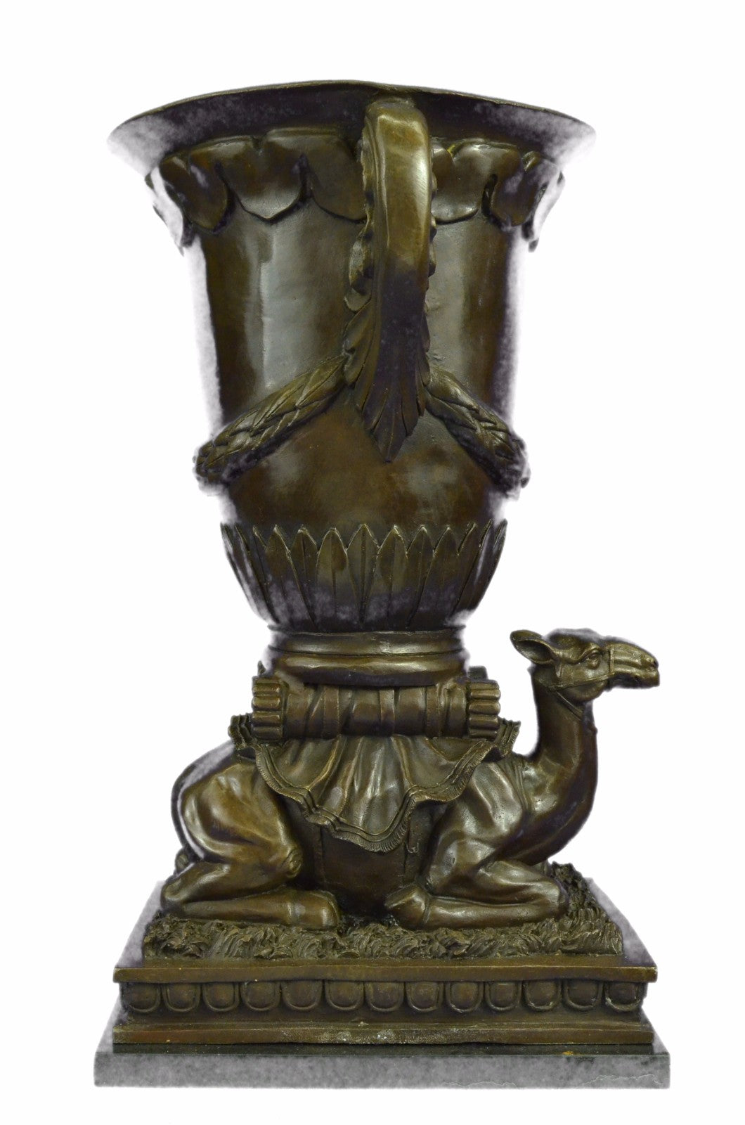 Handcrafted Camel Desert Dubai Arabian Camel Planter Bronze Figurine Figure
