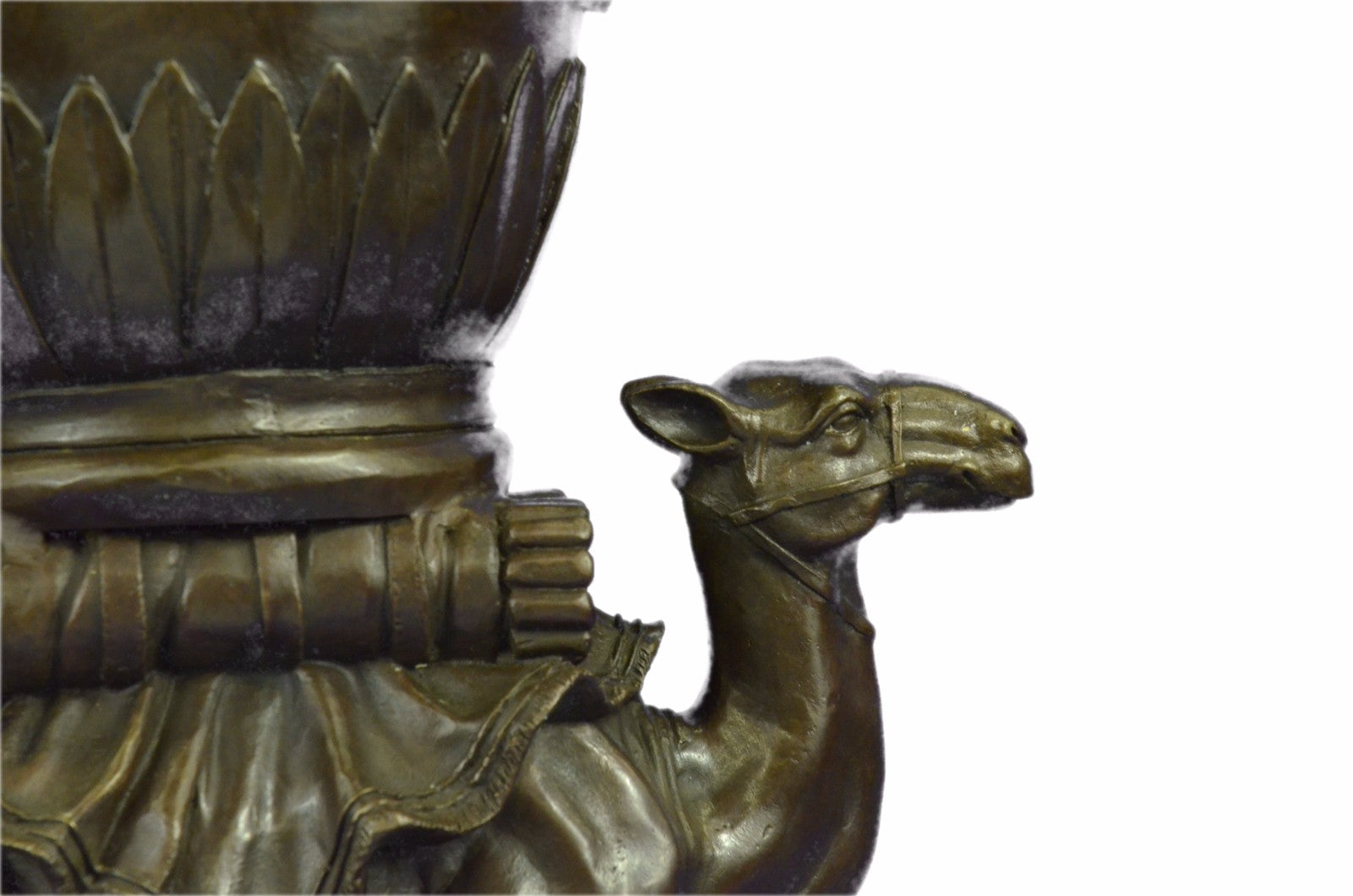 Handcrafted Camel Desert Dubai Arabian Camel Planter Bronze Figurine Figure