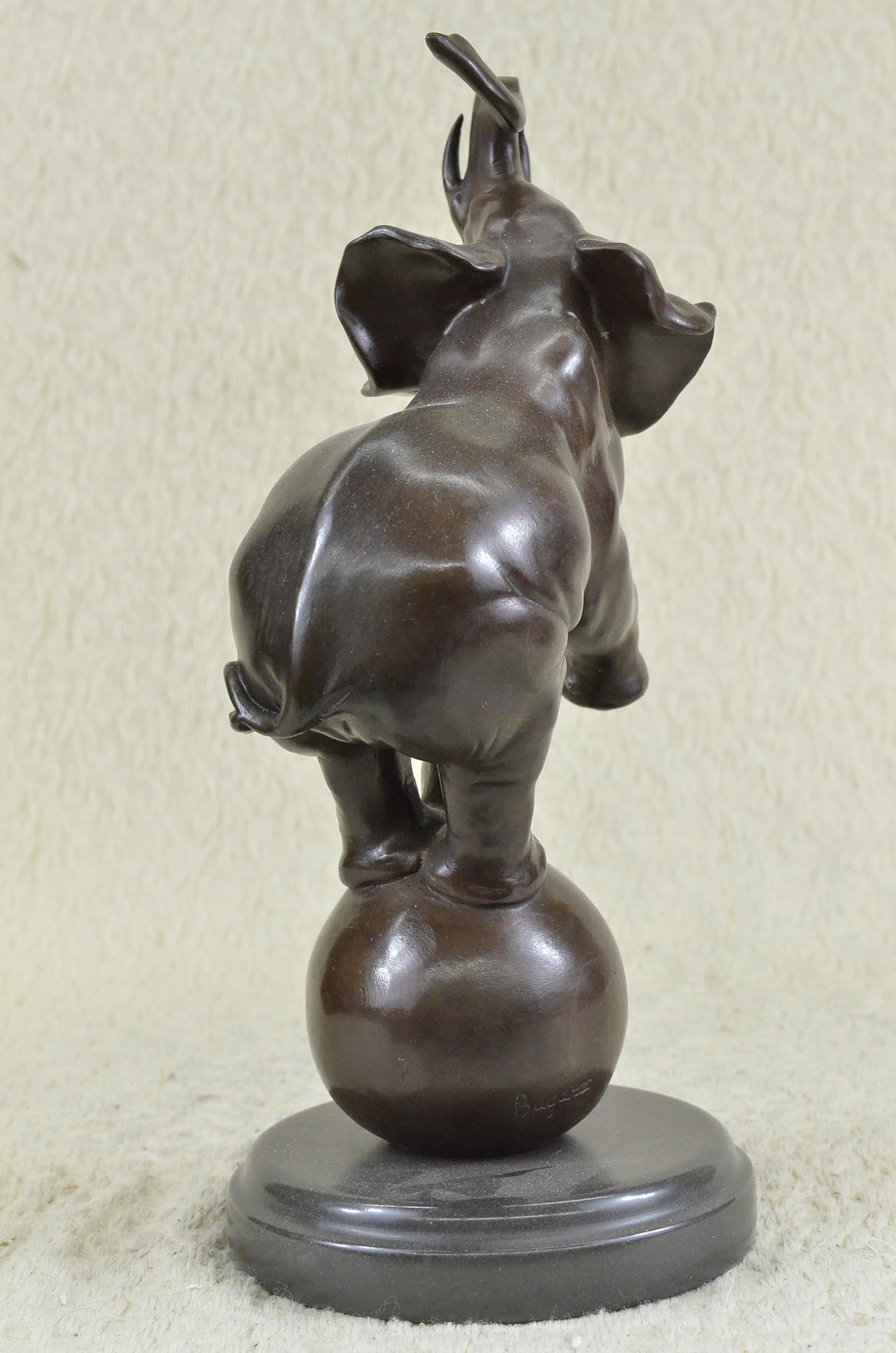 Bronze Sculpture Hand Made Museum Quality Classic African Elephant Figurine Sale