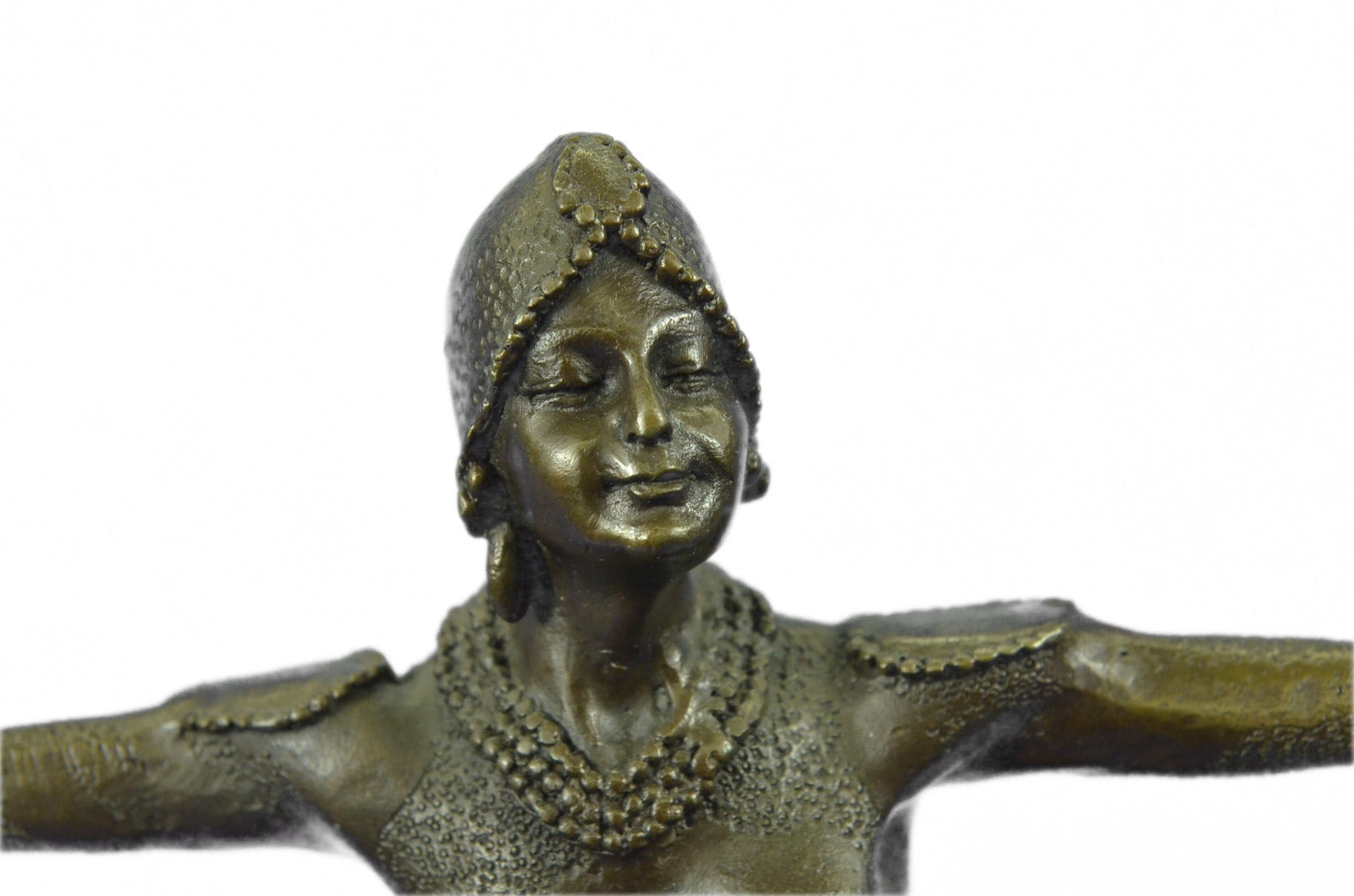 Handcrafted bronze sculpture SALE Chip By Designed Dancer European Symmetrical