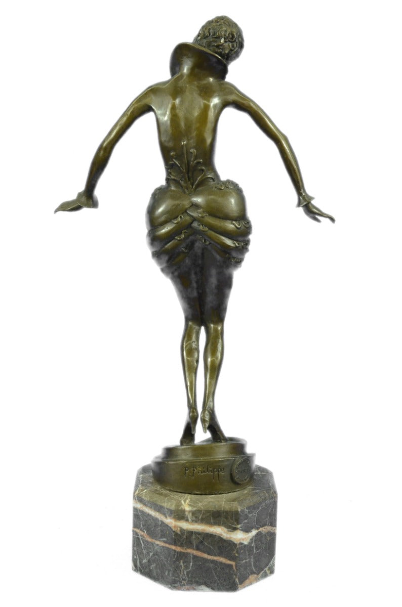 Handcrafted bronze sculpture SALE Art Erotic Signed Girl Nude Seductive Sexy Art