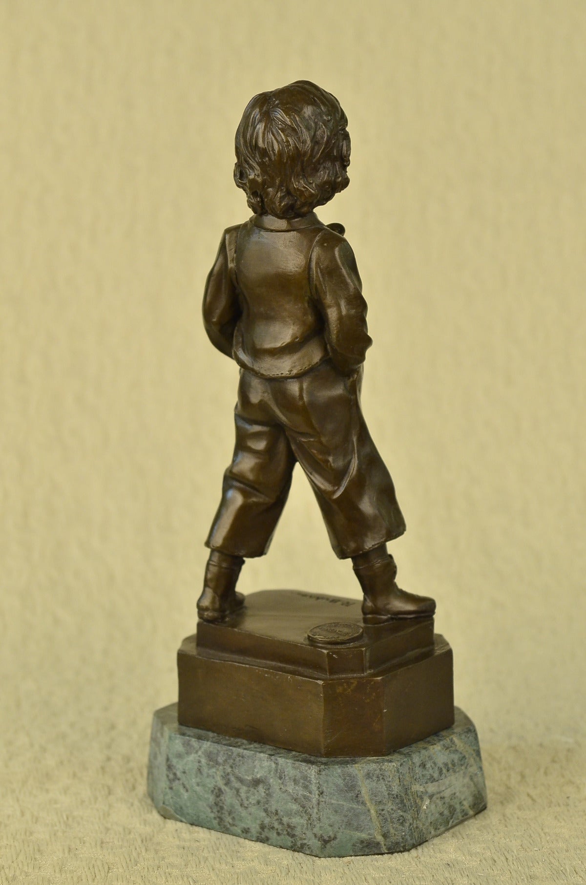 Handcrafted bronze sculpture SALE Young Art Signed Buhner Edition Collector