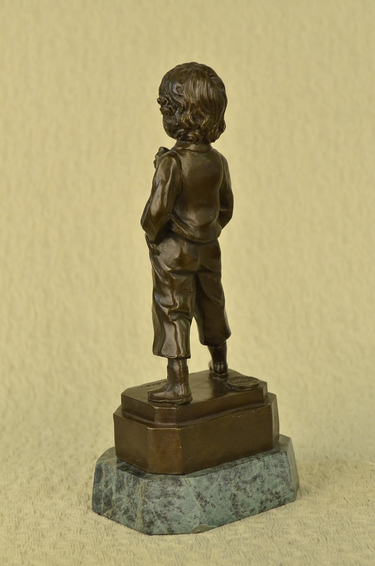 Handcrafted bronze sculpture SALE Young Art Signed Buhner Edition Collector
