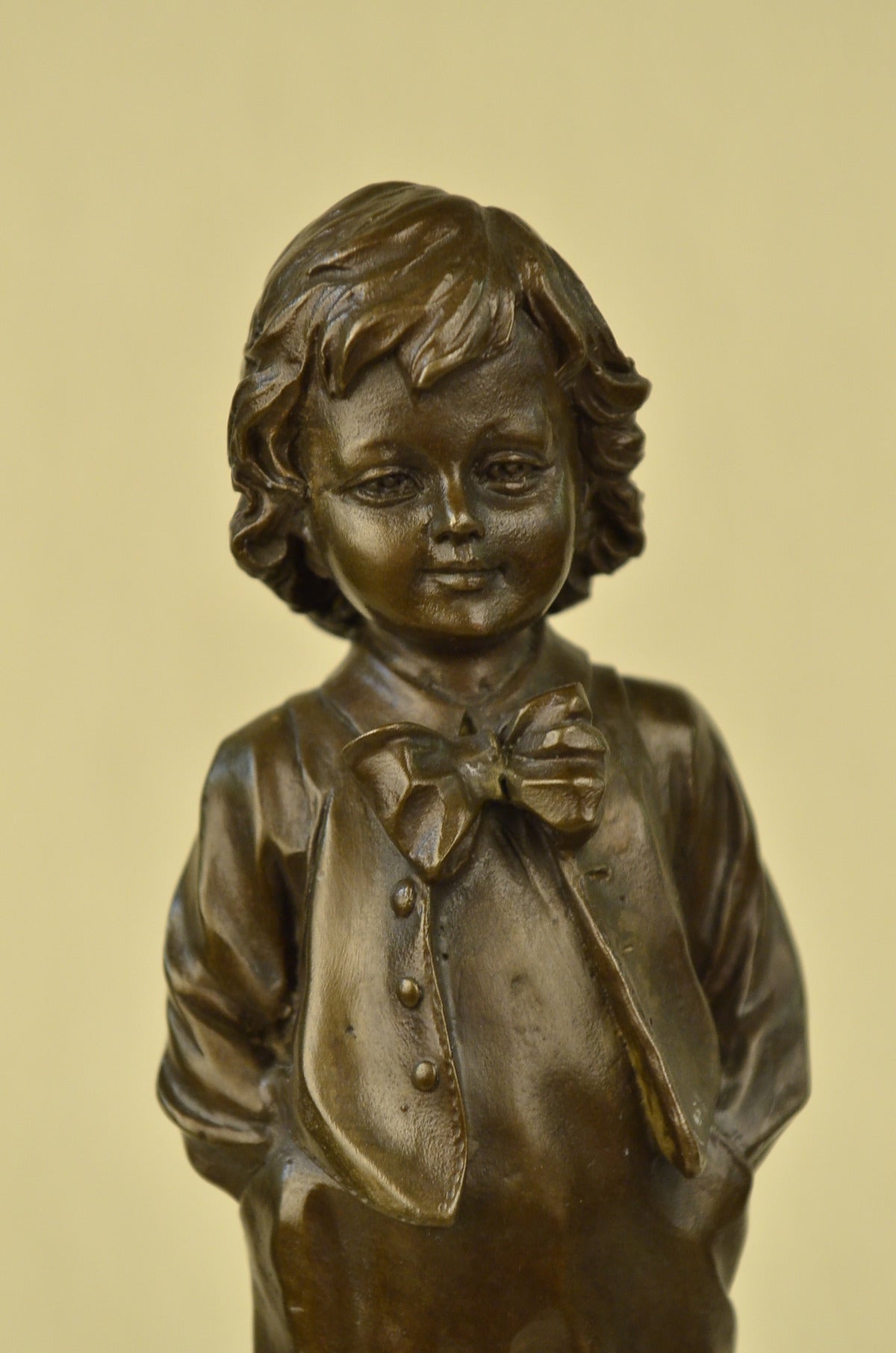 Handcrafted bronze sculpture SALE Young Art Signed Buhner Edition Collector