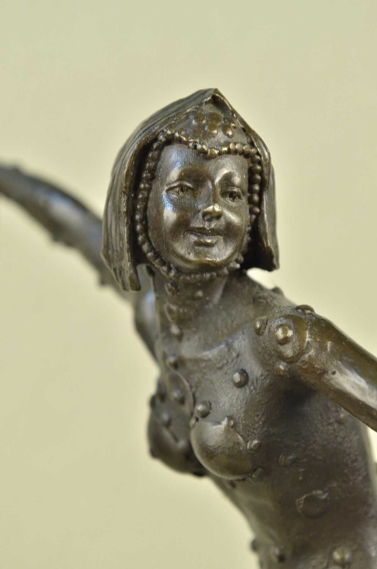 Handcrafted bronze sculpture SALE Chipa Artist Romanian By Dancer Balance Large