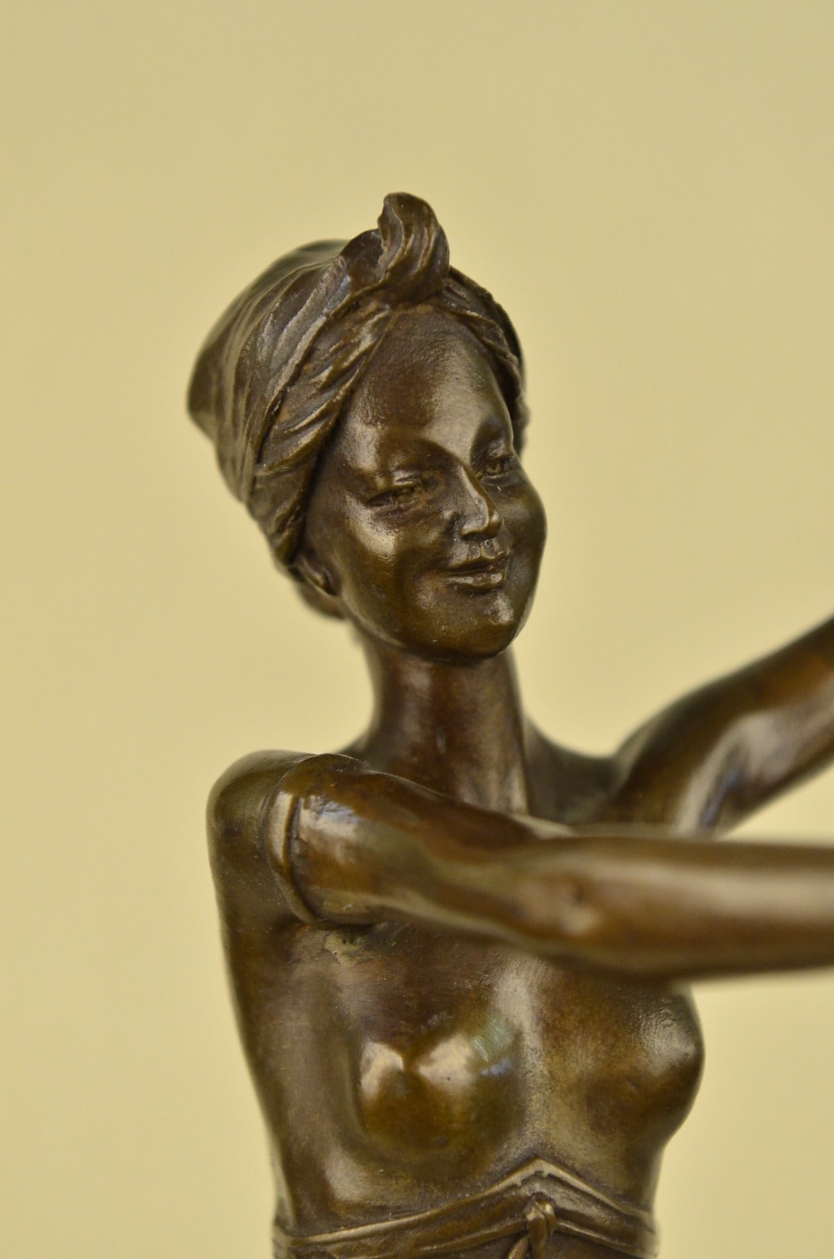 Handcrafted bronze sculpture SALE Original Deco Art Patoue Jean French Signed