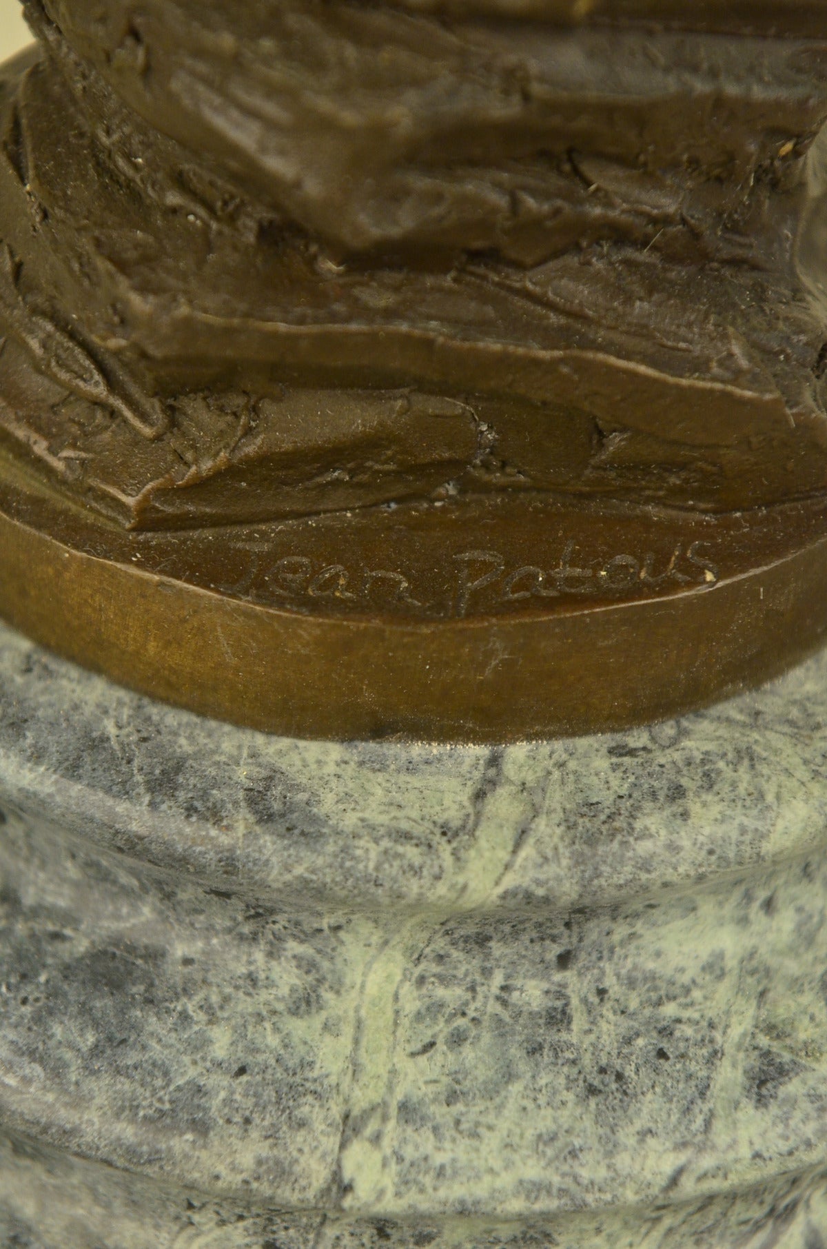 Handcrafted bronze sculpture SALE Original Deco Art Patoue Jean French Signed